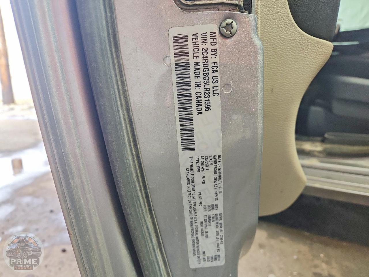2020 DODGE GRAND CARAVAN — фото 25