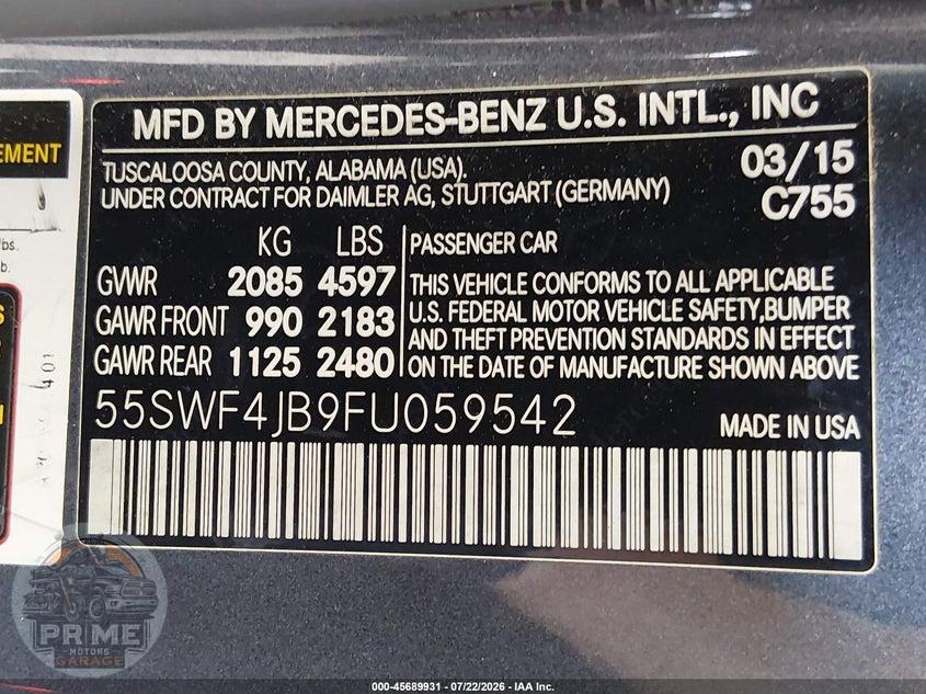 2015 MERCEDES-BENZ C 300 — фото 9