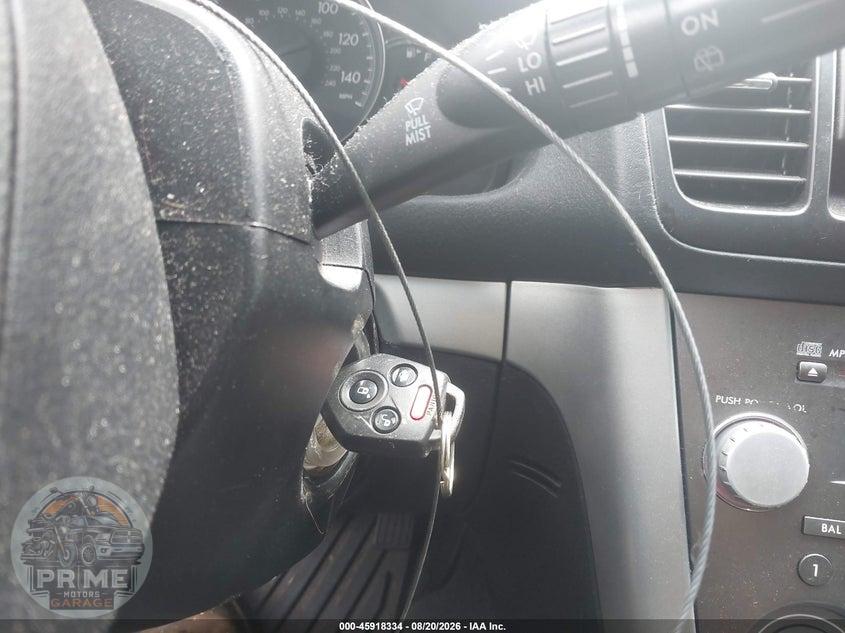 2009 SUBARU OUTBACK 2.5I — фото 11