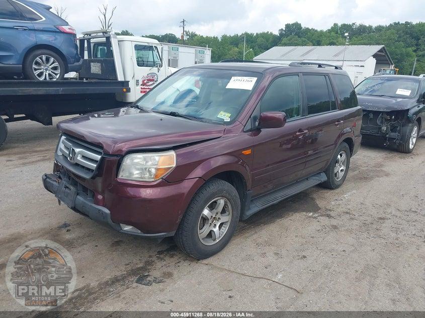 2008 HONDA PILOT EX — фото 2