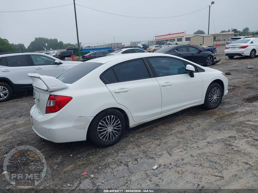 2012 HONDA CIVIC LX — фото 4