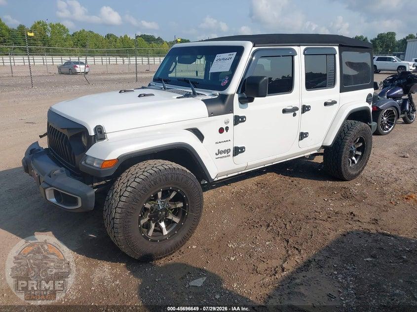 2019 JEEP WRANGLER UNLIMITED SAHARA 4X4 — фото 2