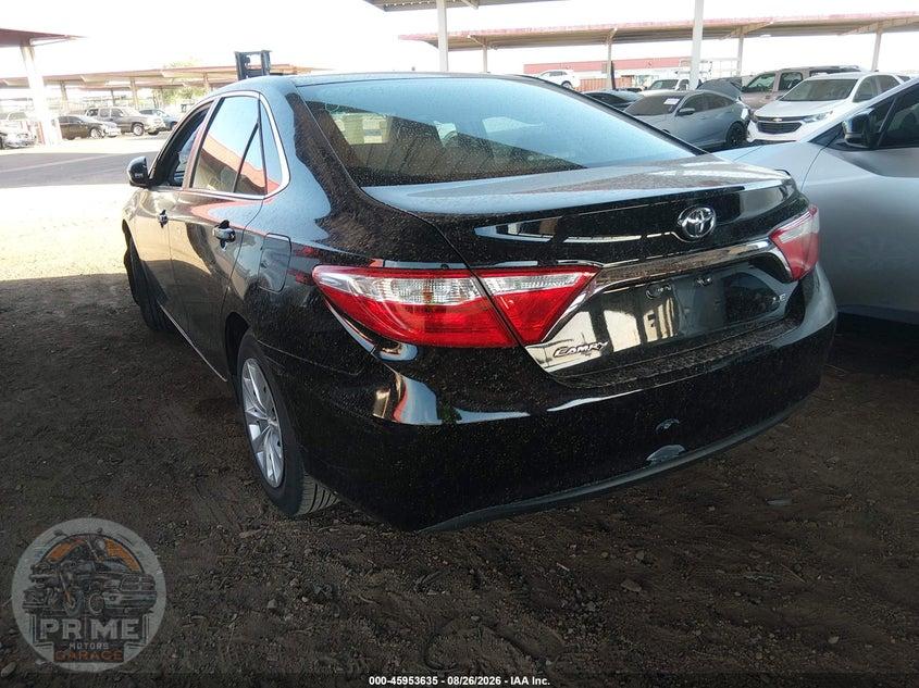 2016 TOYOTA CAMRY LE — фото 3