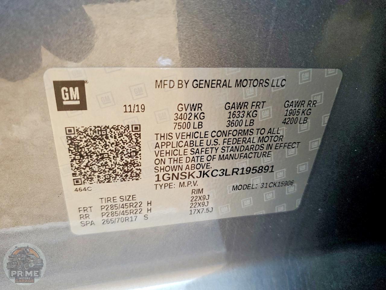 2020 CHEVROLET SUBURBAN — фото 13