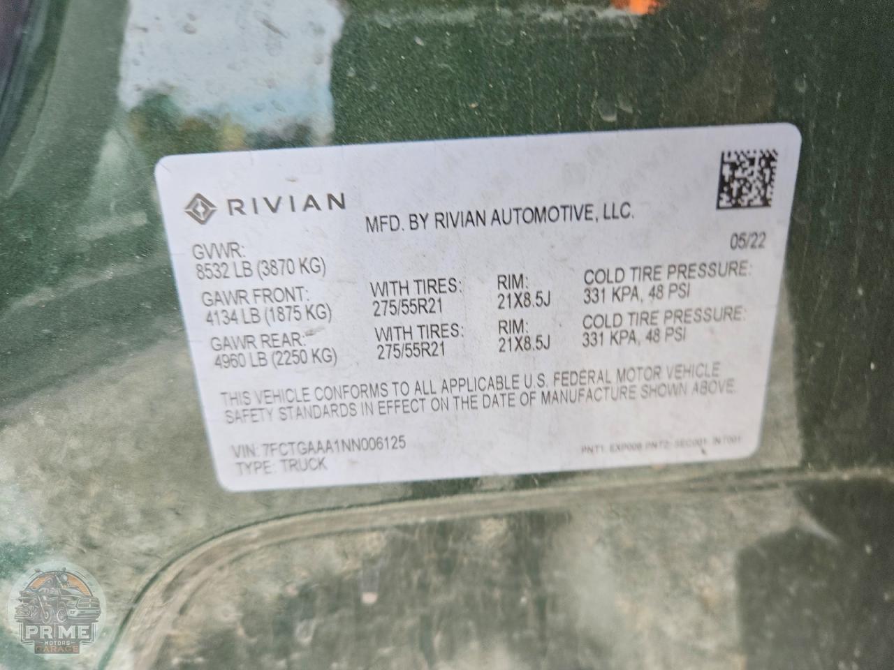 2022 RIVIAN R1T — фото 12