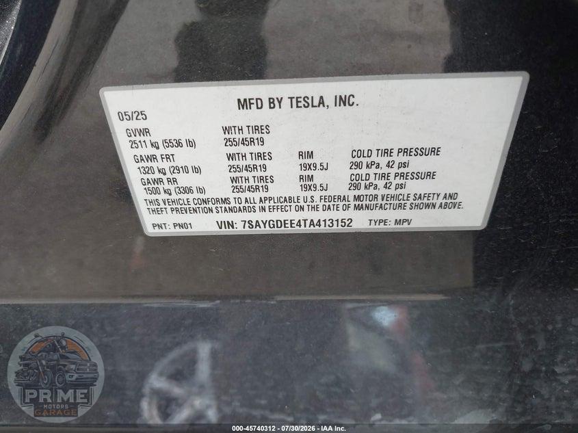2026 TESLA MODEL Y ALL-WHEEL DRIVE/LONG RANGE LAUNCH SERIES/PREMIUM ALL-WHEEL DRIVE — фото 9
