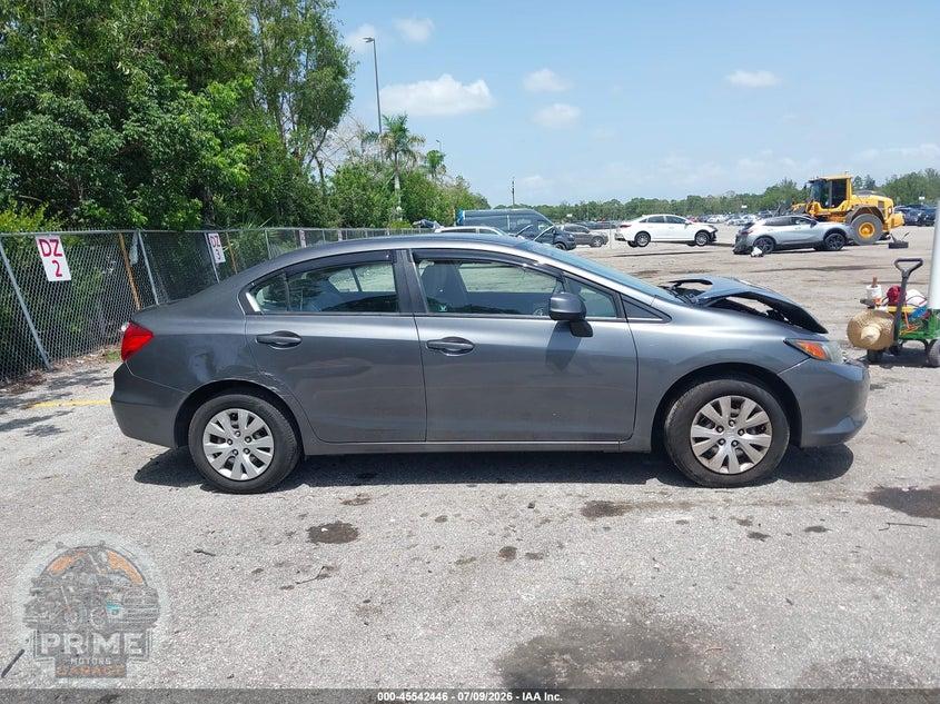 2012 HONDA CIVIC LX — фото 13