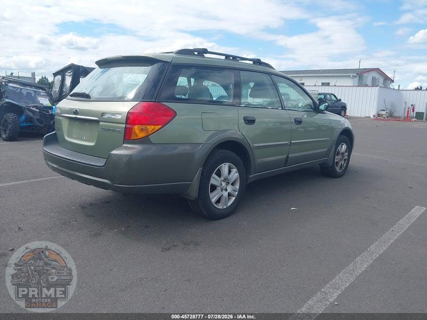 2005 SUBARU OUTBACK 2.5I — фото 4
