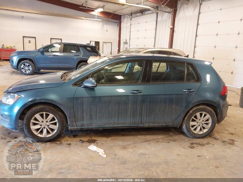 2016 VOLKSWAGEN GOLF TSI S 4-DOOR — фото 14