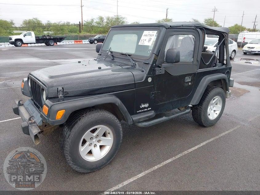 2006 JEEP WRANGLER SE — фото 2