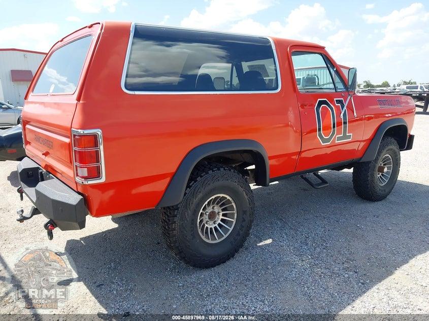 1986 DODGE RAMCHARGER AW-100 — фото 4