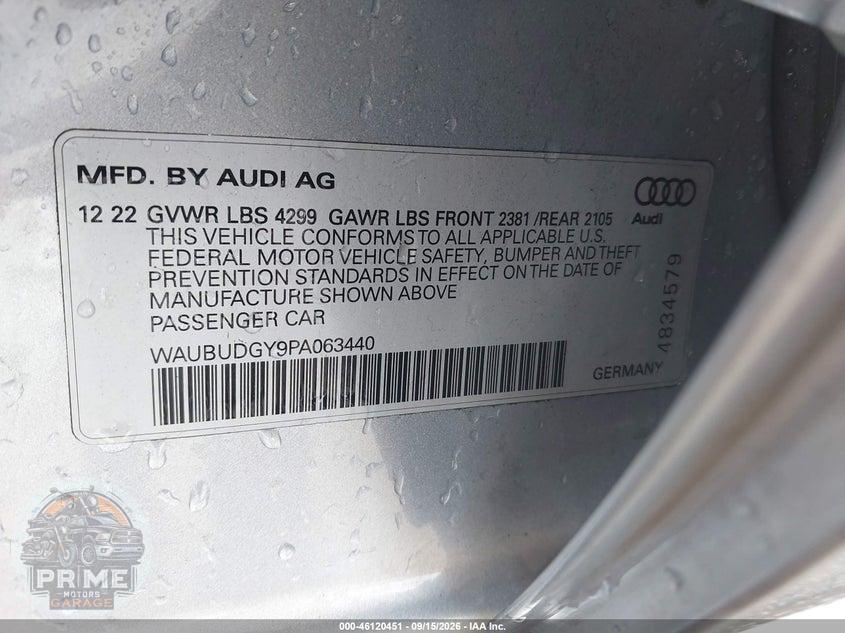 2023 AUDI A3 PREMIUM PLUS 40 TFSI FRONT-WHEEL DRIVE S TRONIC — фото 9