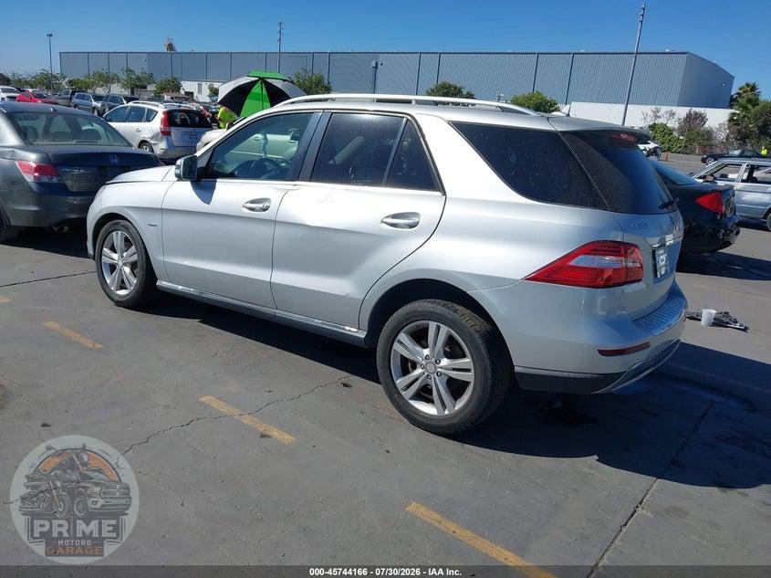 2012 MERCEDES-BENZ ML 350 4MATIC — фото 3