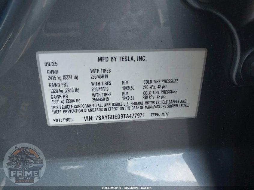 2026 TESLA MODEL Y PREMIUM/REAR-WHEEL DRIVE — фото 9