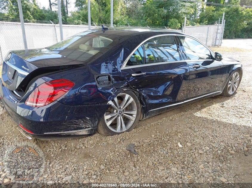 2019 MERCEDES-BENZ S 560 4MATIC — фото 4