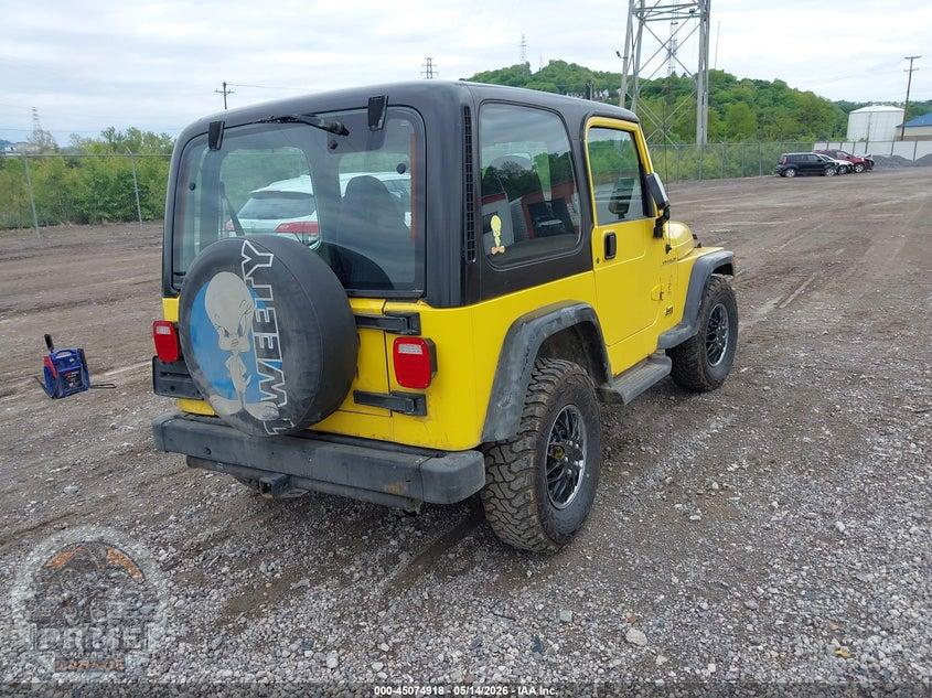 2001 JEEP WRANGLER SE — фото 4