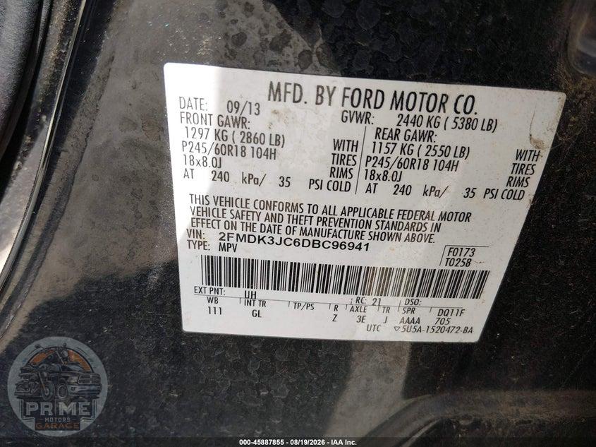 2013 FORD EDGE SEL — фото 9