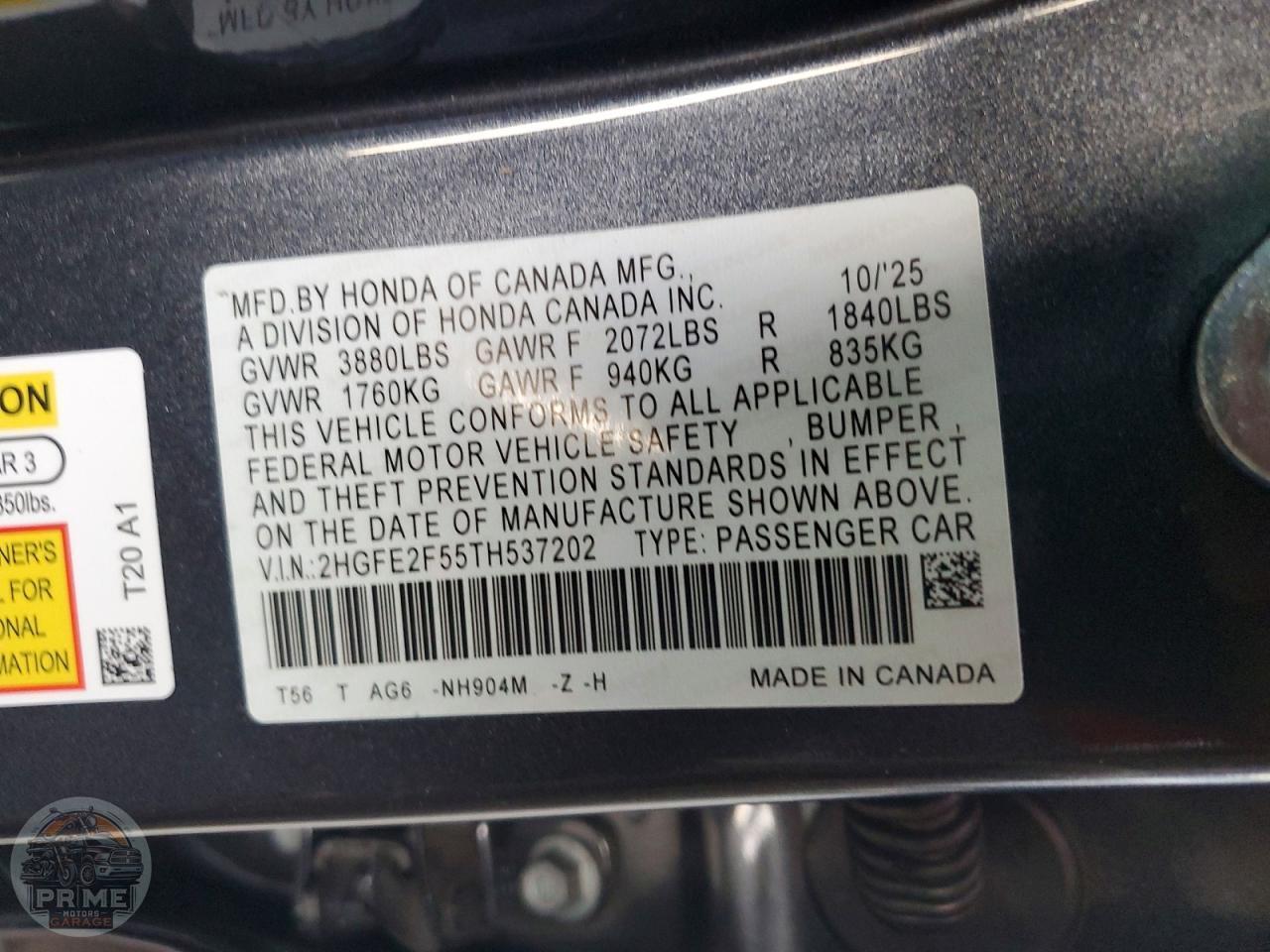 2026 HONDA CIVIC — фото 12