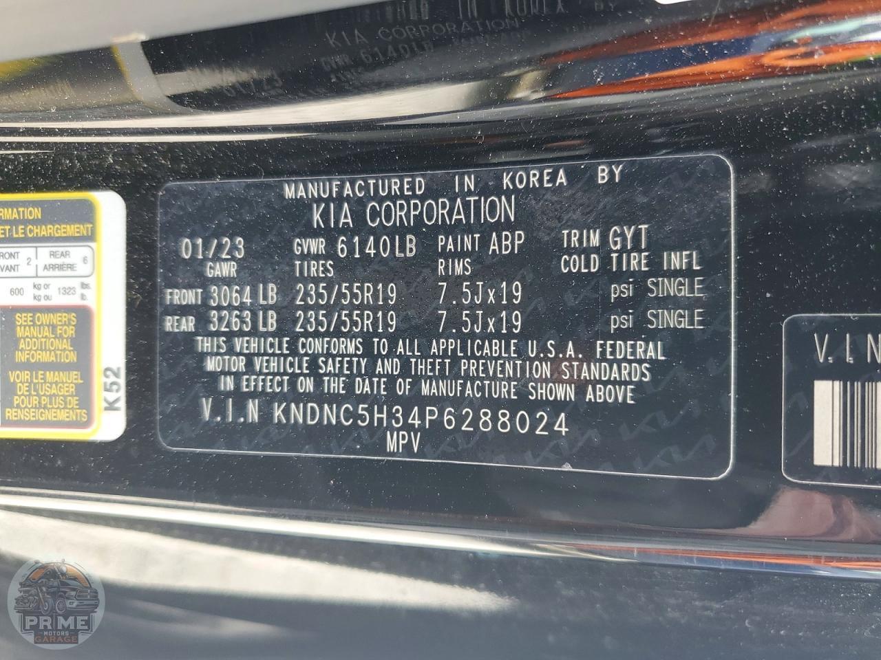 2023 KIA CARNIVAL — фото 13