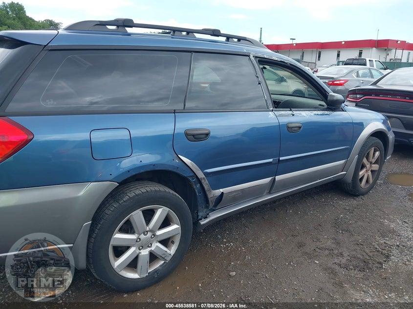 2009 SUBARU OUTBACK 2.5I — фото 6