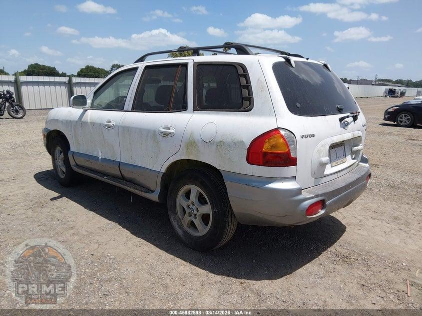 2004 HYUNDAI SANTA FE GLS — фото 3