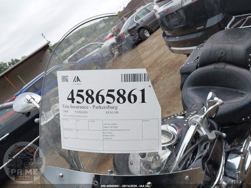 2008 YAMAHA XVS1100 A/AT — фото 16