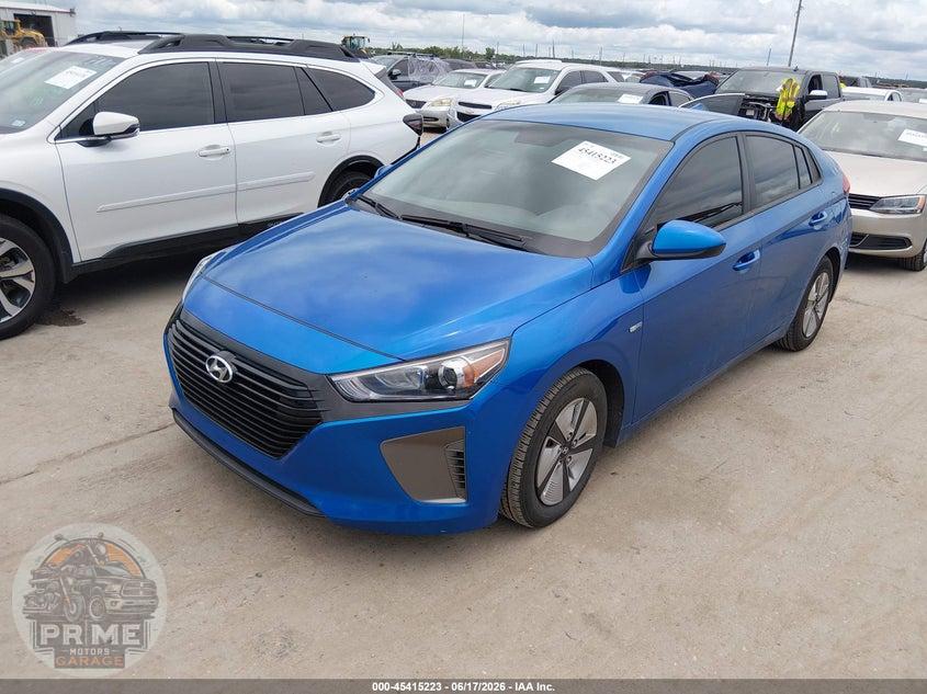 2017 HYUNDAI IONIQ HYBRID BLUE — фото 2