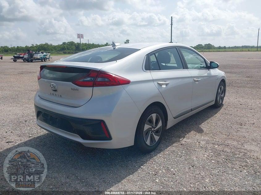2019 HYUNDAI IONIQ HYBRID SEL — фото 4