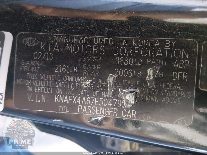2014 KIA FORTE LX — фото 6