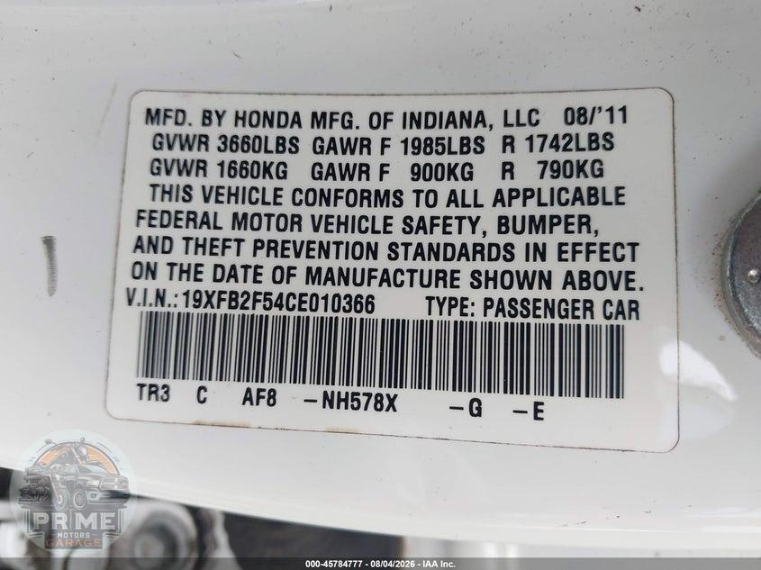 2012 HONDA CIVIC LX — фото 8