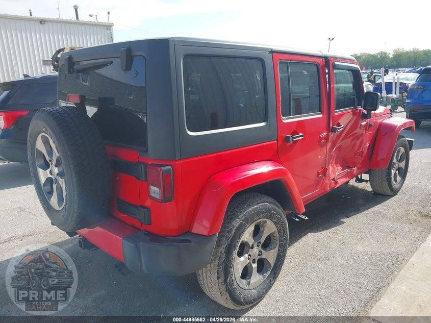 2016 JEEP WRANGLER UNLIMITED SAHARA — фото 4