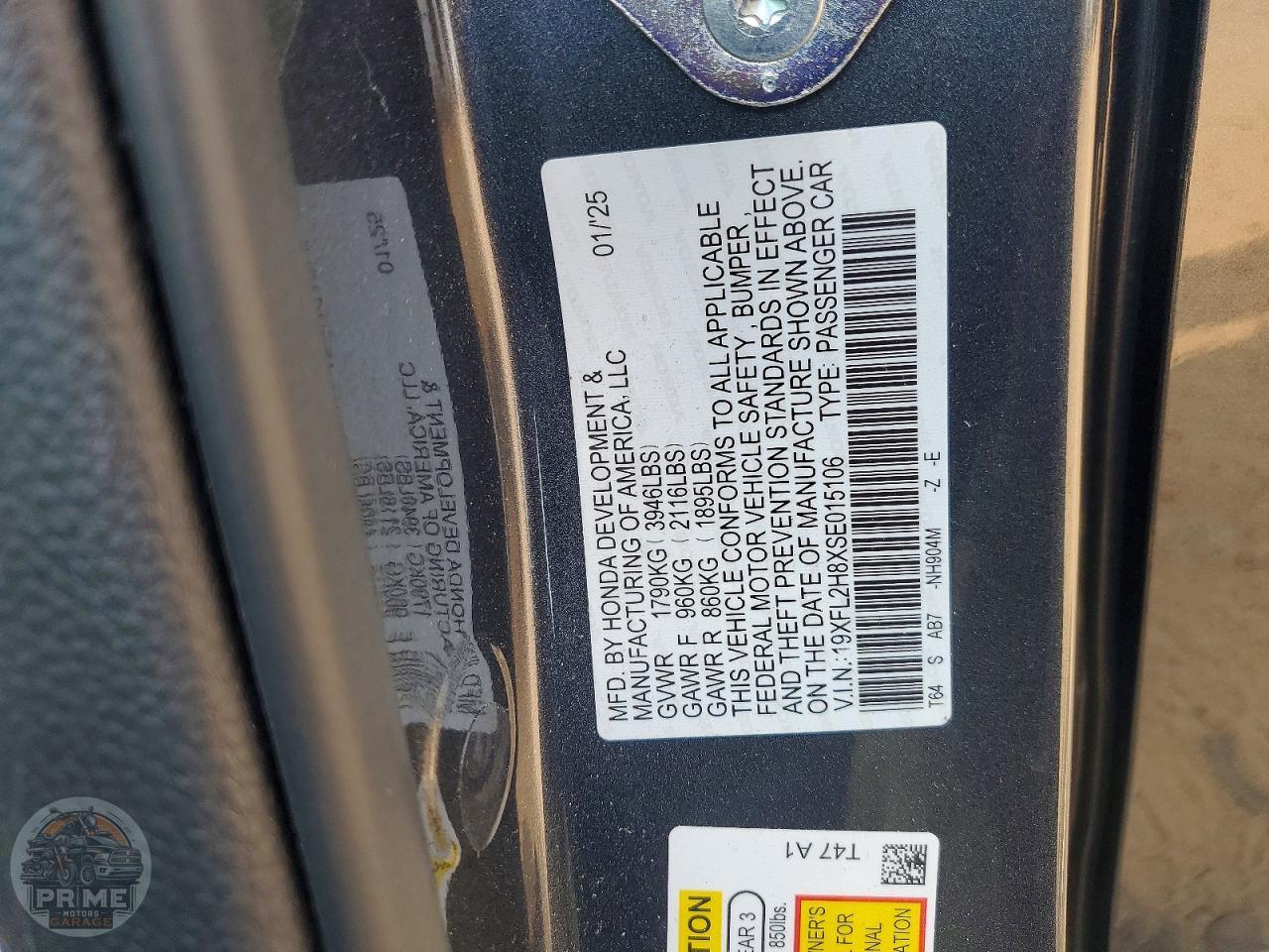 2025 HONDA CIVIC — фото 10