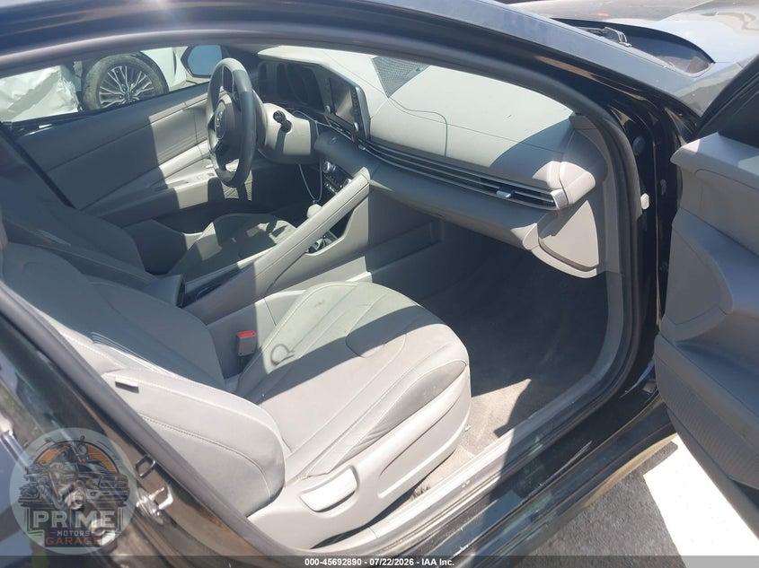 2023 HYUNDAI ELANTRA HYBRID BLUE — фото 5