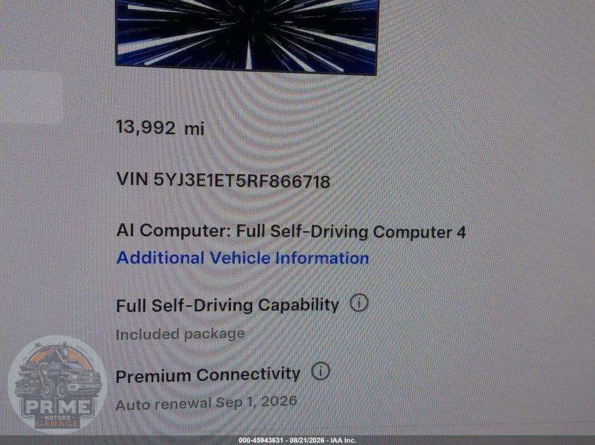 2024 TESLA MODEL 3 PERFORMANCE ALL-WHEEL DRIVE — фото 7