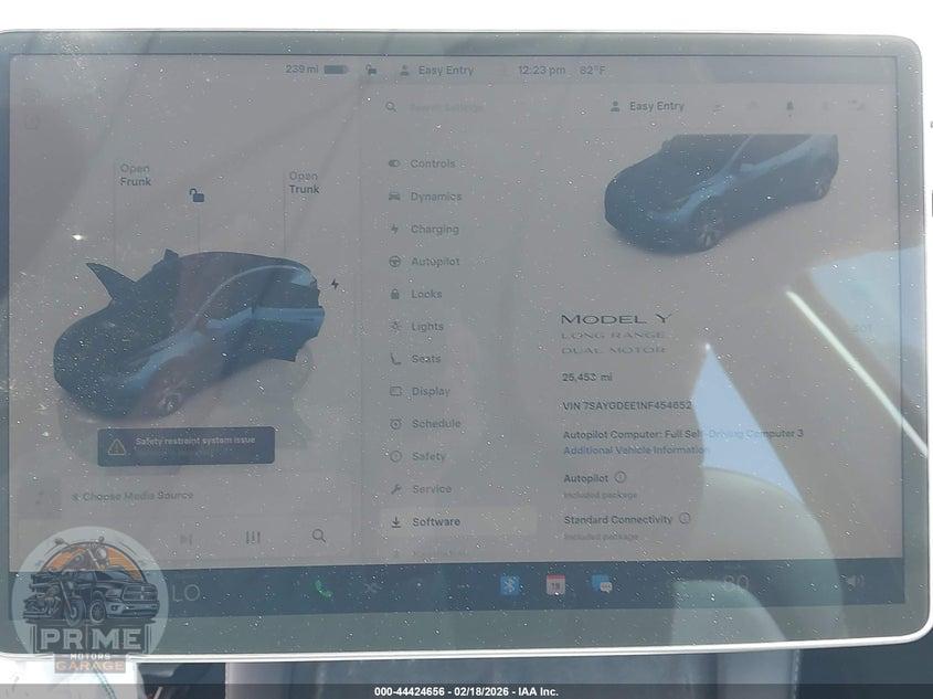 2022 TESLA MODEL Y LONG RANGE DUAL MOTOR ALL-WHEEL DRIVE — фото 18