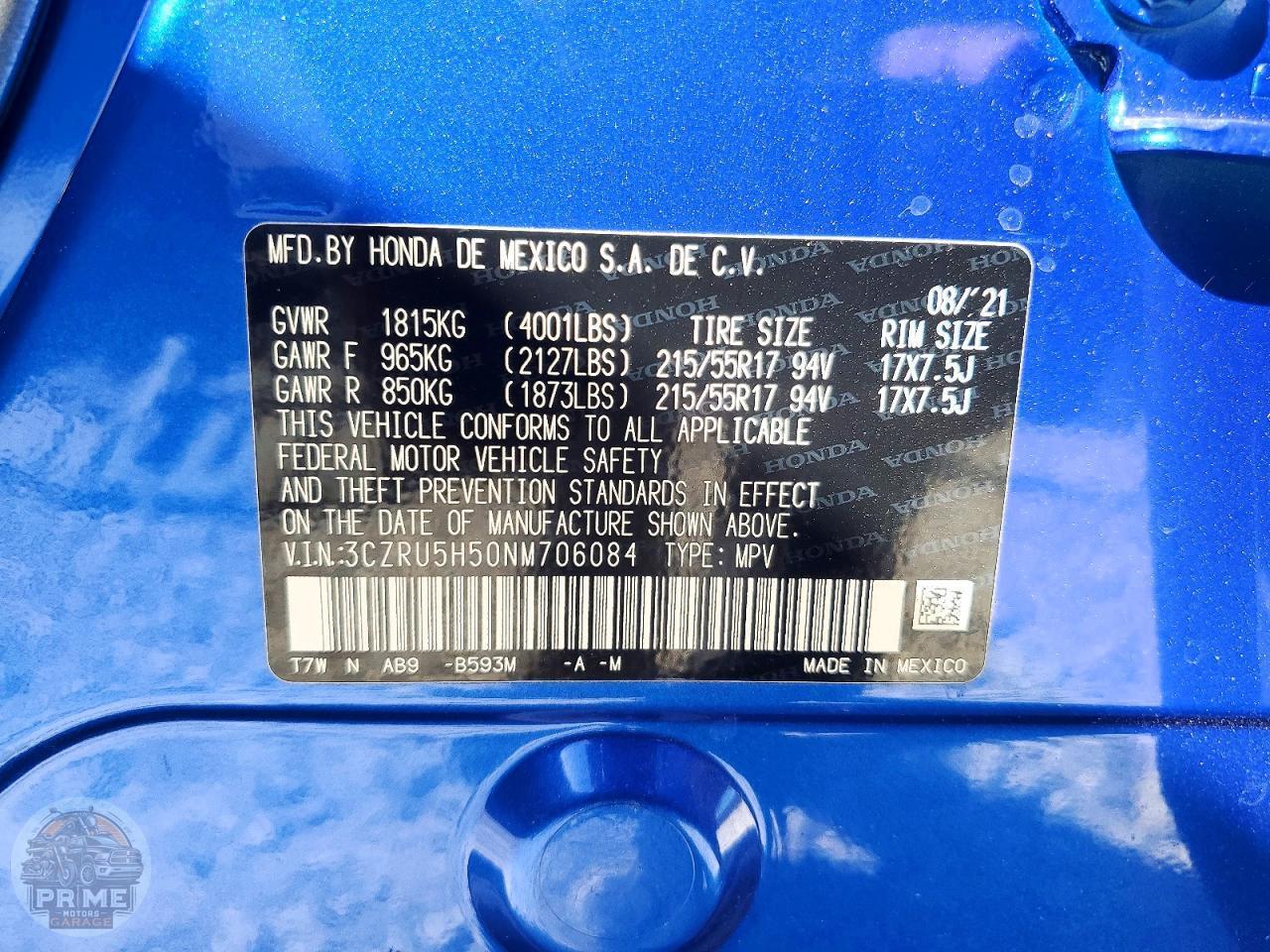 2022 HONDA HR V — фото 14
