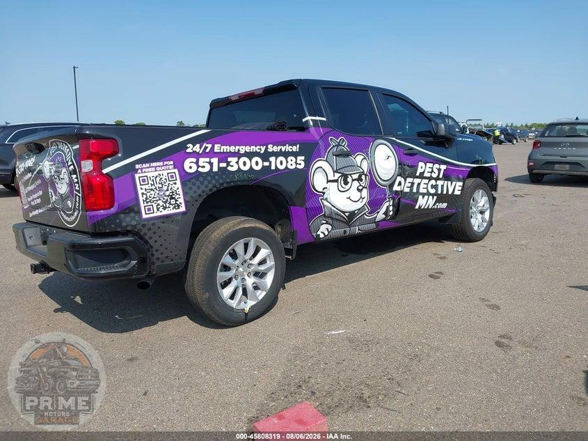 2024 CHEVROLET SILVERADO 1500 4WD  SHORT BED CUSTOM — фото 4