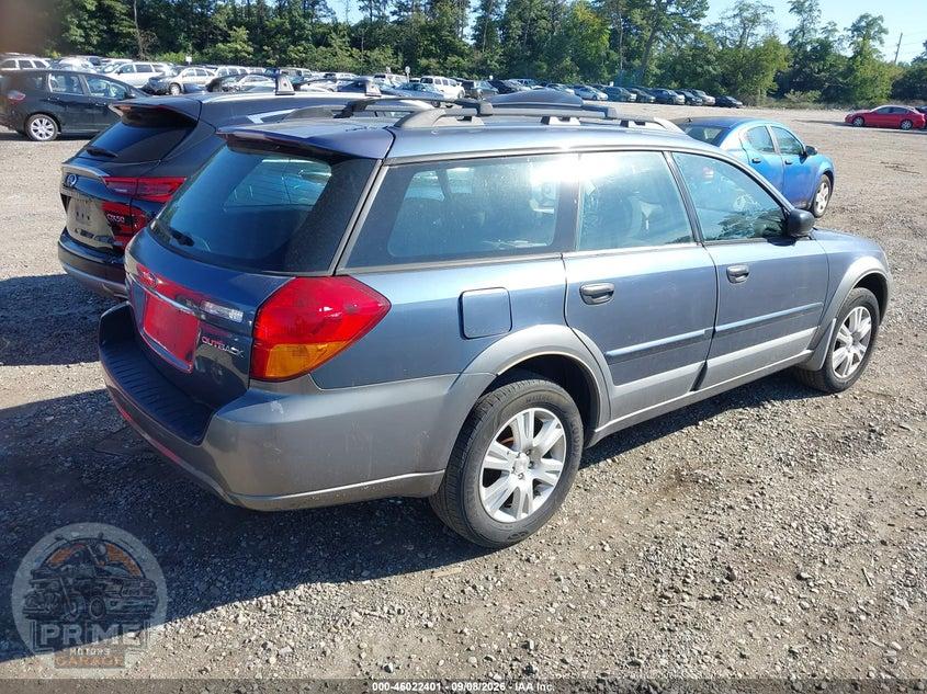 2005 SUBARU OUTBACK 2.5I — фото 4