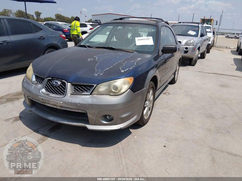 2006 SUBARU IMPREZA OUTBACK SPORT — фото 2