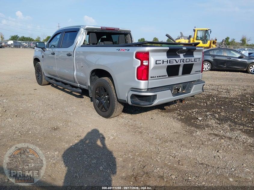2022 CHEVROLET SILVERADO 1500 LTD 4WD  STANDARD BED CUSTOM — фото 3