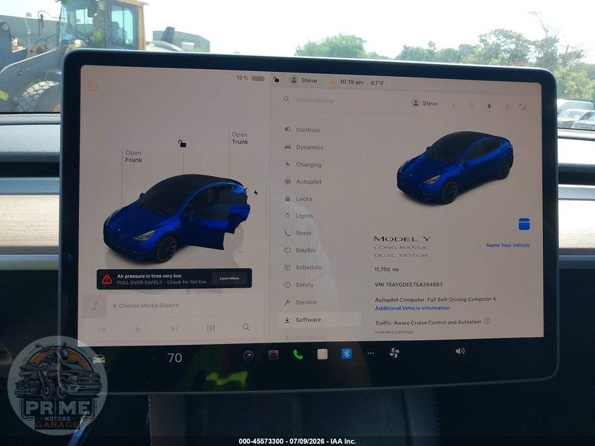 2025 TESLA MODEL Y LONG RANGE DUAL MOTOR ALL-WHEEL DRIVE — фото 7