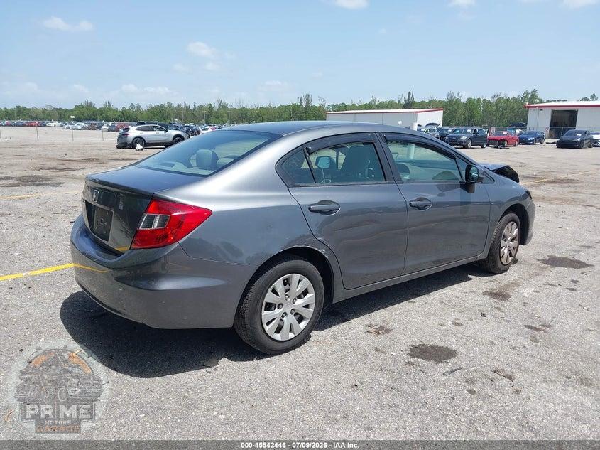 2012 HONDA CIVIC LX — фото 4