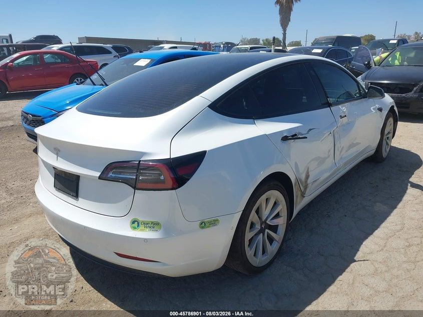 2022 TESLA MODEL 3 REAR-WHEEL DRIVE — фото 4