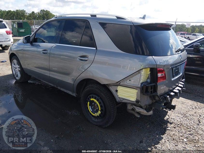 2015 MERCEDES-BENZ ML 350 4MATIC — фото 3
