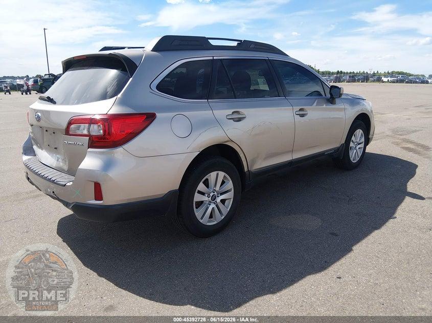 2015 SUBARU OUTBACK 2.5I PREMIUM — фото 4
