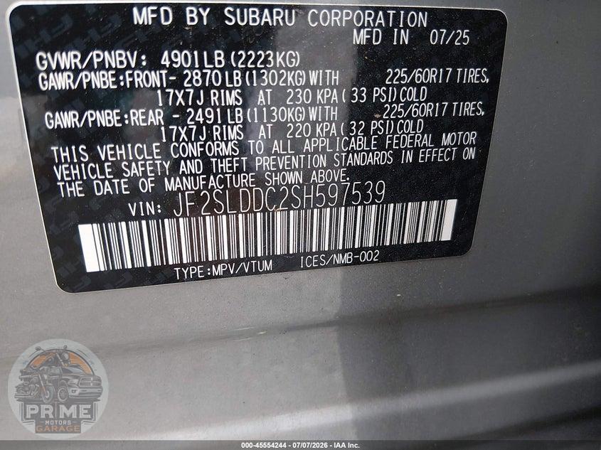 2025 SUBARU FORESTER PREMIUM — фото 9