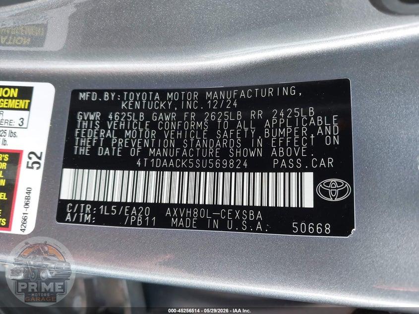 2025 TOYOTA CAMRY SE — фото 9