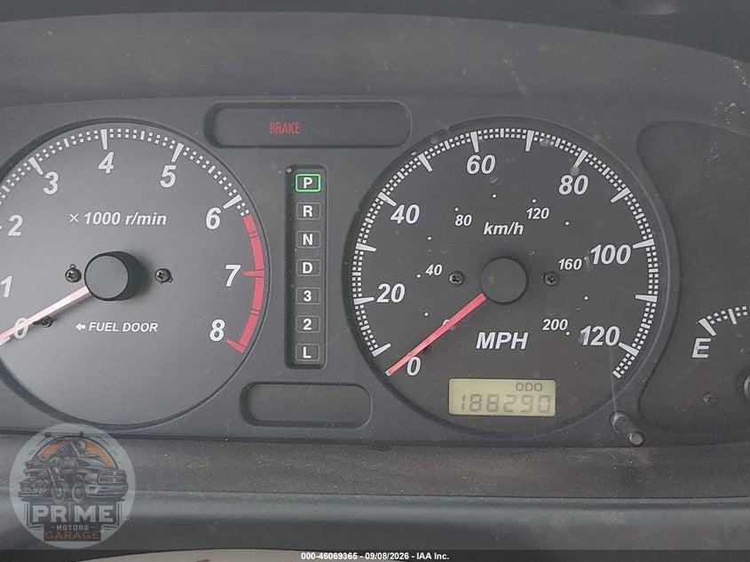 2001 ISUZU RODEO LS 3.2L V6/LSE 3.2L V6/S 3.2L V6 — фото 7