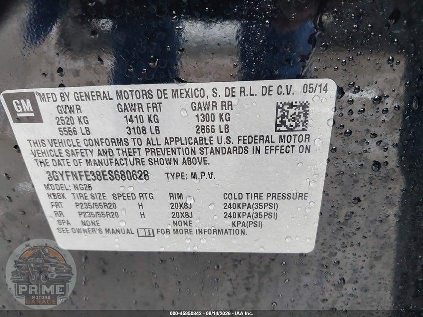 2014 CADILLAC SRX PERFORMANCE COLLECTION — фото 9