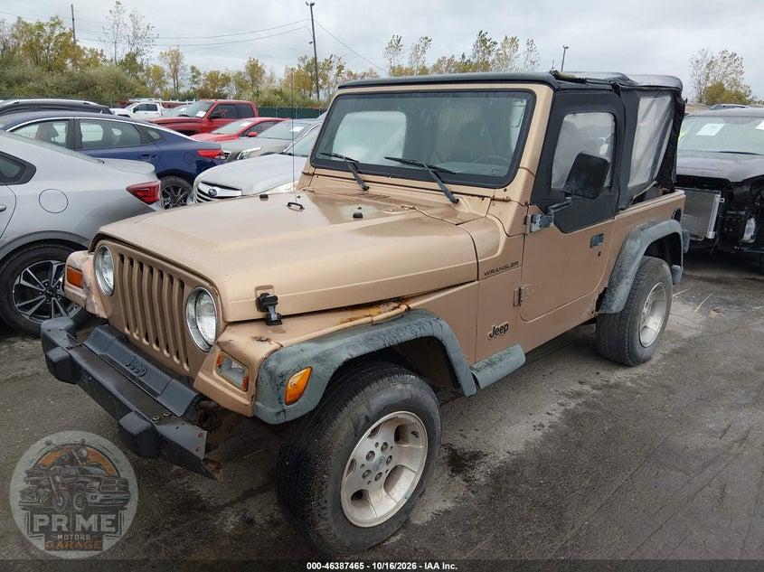 1999 JEEP WRANGLER SE — фото 2